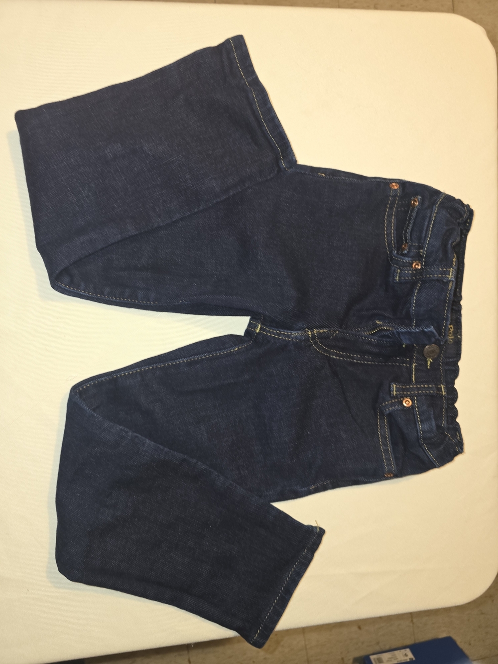 Ralph Lauren Dark Blue Straight Leg Jeans
